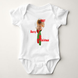 Body Noël personnalisé Baby Jersey couleur de la combin