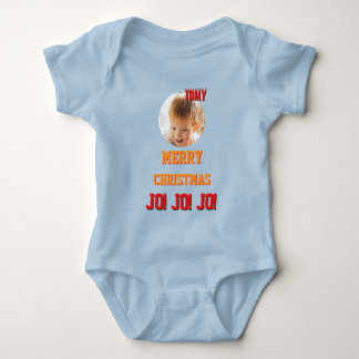 Body Noël personnalisé Baby Jersey couleur de la combin