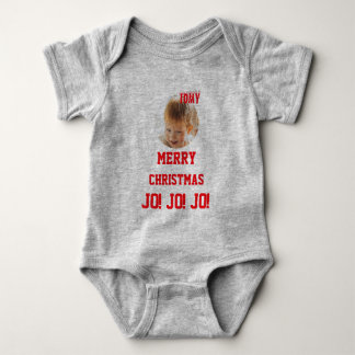 Body Noël personnalisé Baby Jersey couleur de la combin