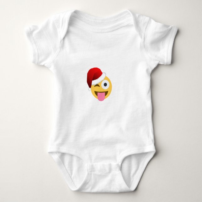 Body noël santa claus winking emoji (Devant)