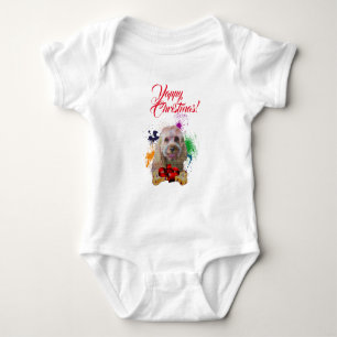 Body Noël Yappy Chien Cavapoo Mignon Personnalisable