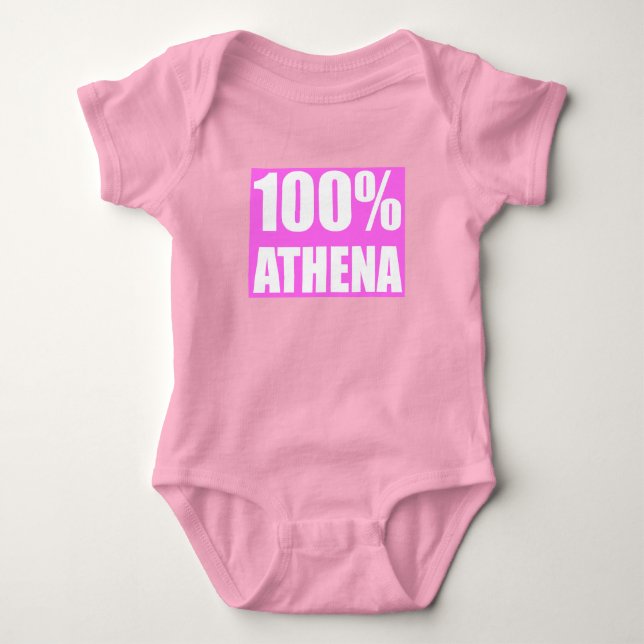 Body nom Athéna 100 pour cent (Devant)