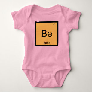 Body Nom de bébé Chimie Élément Tableau périodique