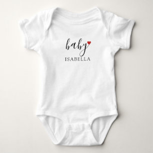 Body Nom de bébé personnalisé