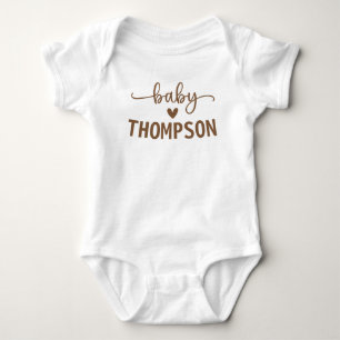 Body Nom de bébé personnalisé, futur nouveau-né personn