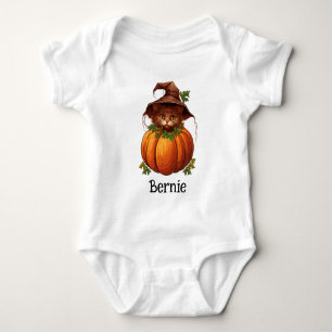 Body Nom de joli chat citrouille Jack O Lantern Hallowe