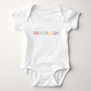 Body Nom de lettre de Benjamin