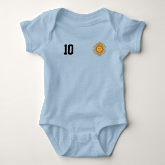 Body Nom et numéro personnalisés de football/Argentine