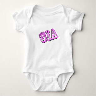 Body Nom Gia en rose dimensionnel