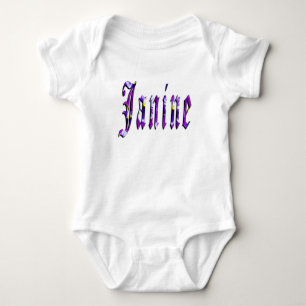 Body Nom Janine Floral Violet