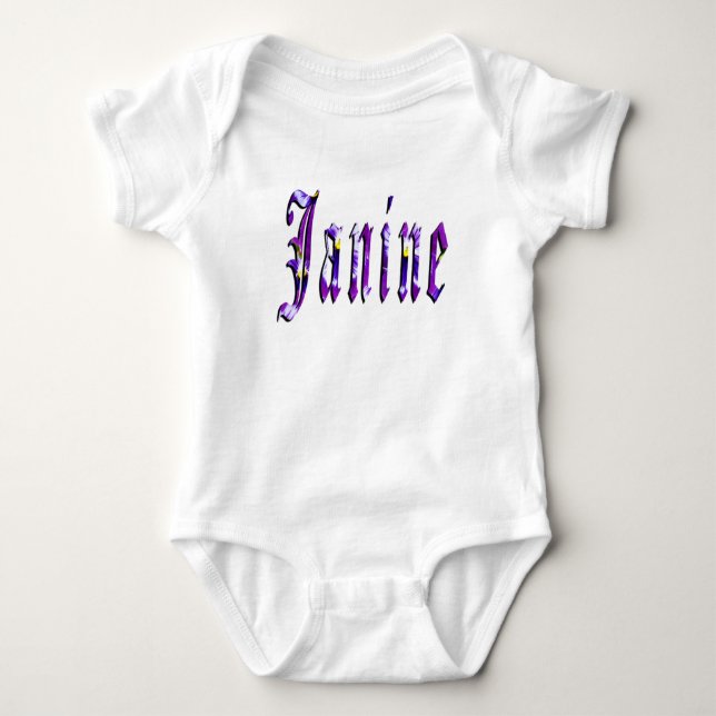 Body Nom Janine Floral Violet (Devant)
