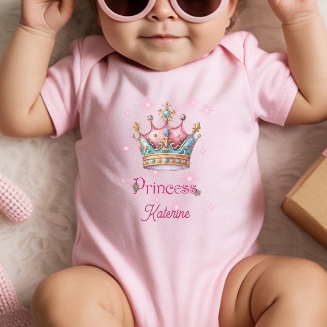 Body Nom personnalisé Couronne de princesse (Créateur téléchargé)