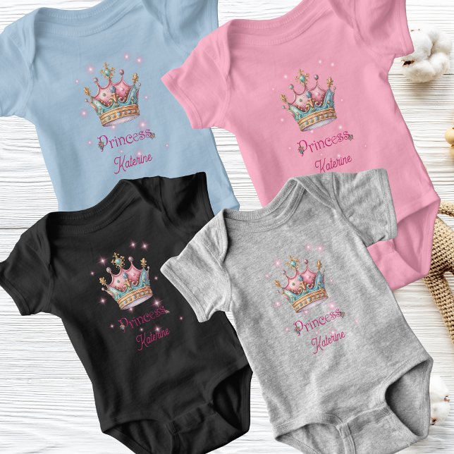 Body Nom personnalisé Couronne de princesse (Créateur téléchargé)