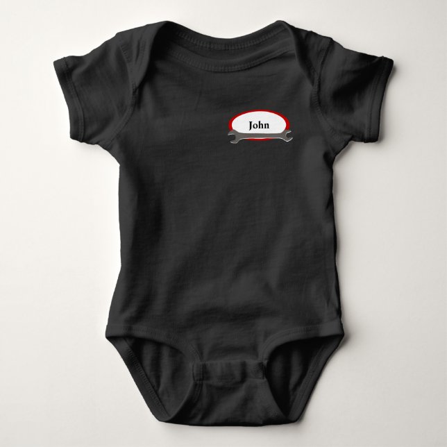 Body Nom personnalisé Mini costume mécanique (Devant)