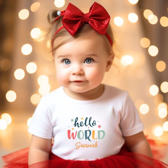 Body Nom personnalisé neutre Baby shower bébé (Créateur téléchargé)