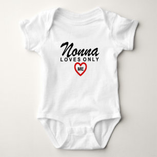 Body Nonna m'aime Personnaliser Baby Bodysuit