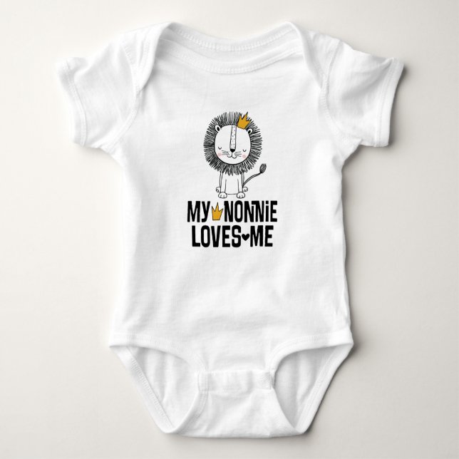 Body Nonnie M'Aime Lion Petit-Fils (Devant)