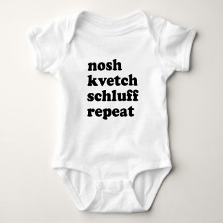 Body Nosh Kvetch Schluff Répéter Unisex Yiddish
