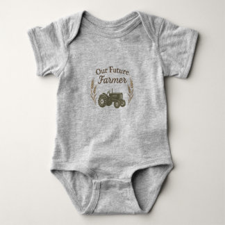 Body Notre futur agriculteur | Bodysuit Rustic Farm pou