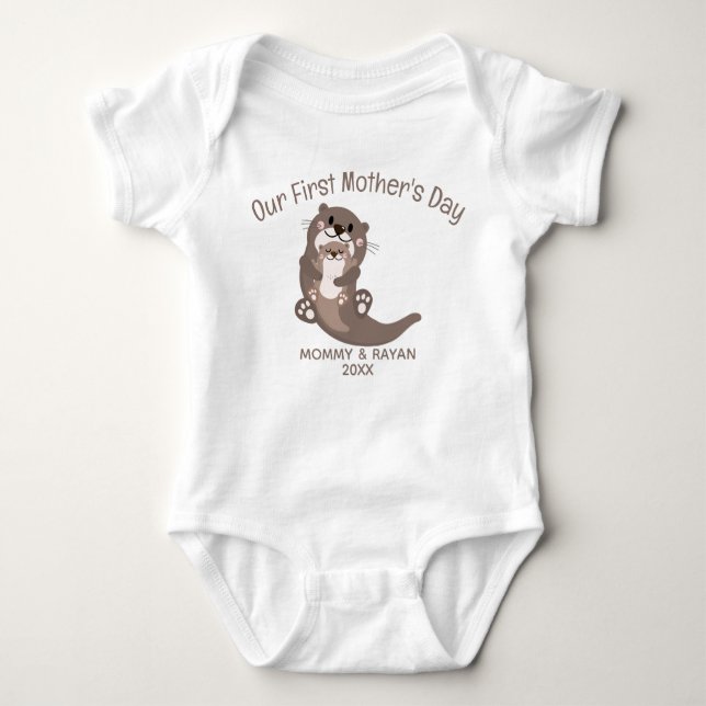 Body Notre première fête des mères, Baby Otter nom pers (Devant)