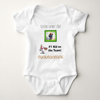 Body Notre T-Shirt pour bébé pour la première fête des 