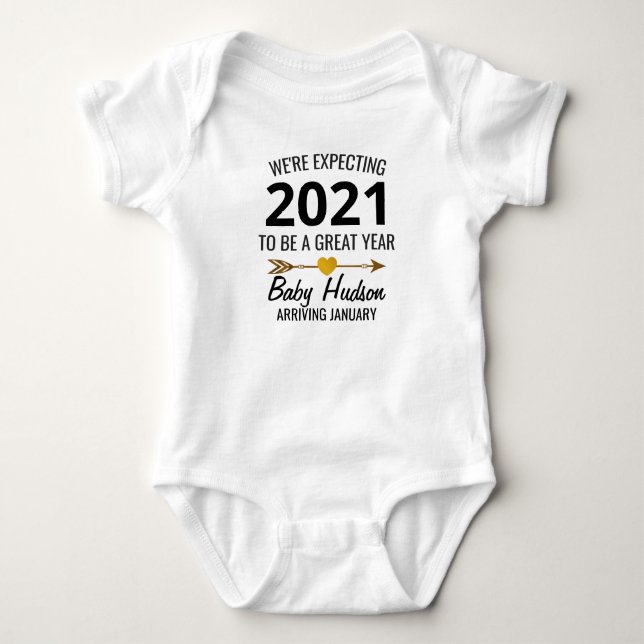 Body Nous attendons une annonce de bébé (Devant)
