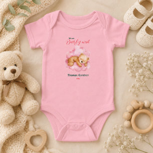 Body Nous pouvons à peine attendre Garçon Ourson Mignon