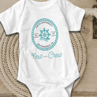 Nouveau à l'équipage Nautical Turquoise Navire Rou