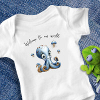 Nouveau bébé poulpe Bienvenue
