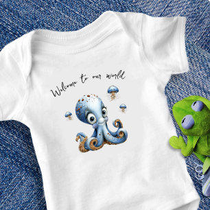 Body Nouveau bébé poulpe Bienvenue