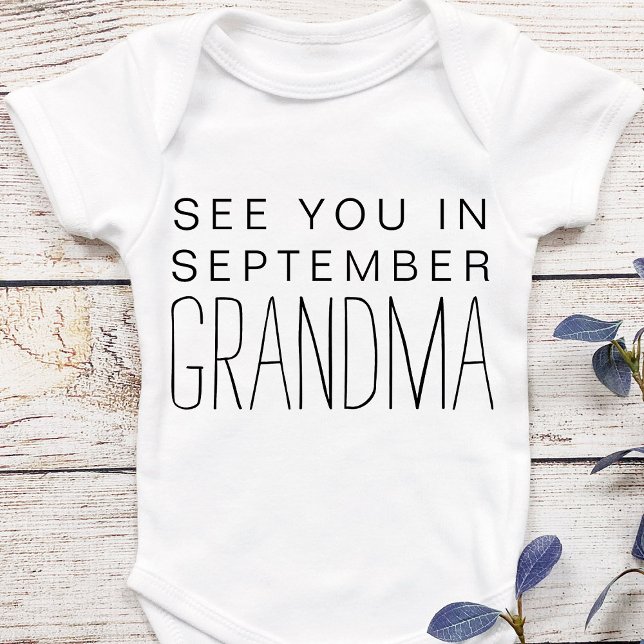 Body Nouveau grand-mère Faire-part de grossesse personn (Créateur téléchargé)