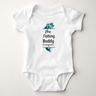 Body Nouveau pote de pêche bientôt bébé bodysuit