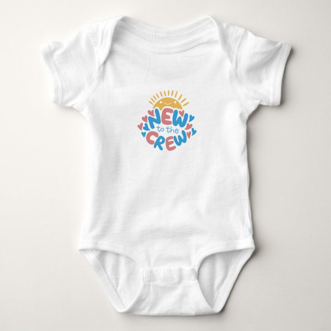 Body Nouveauté De La Citation De Bébé De L'Équipage (Devant)
