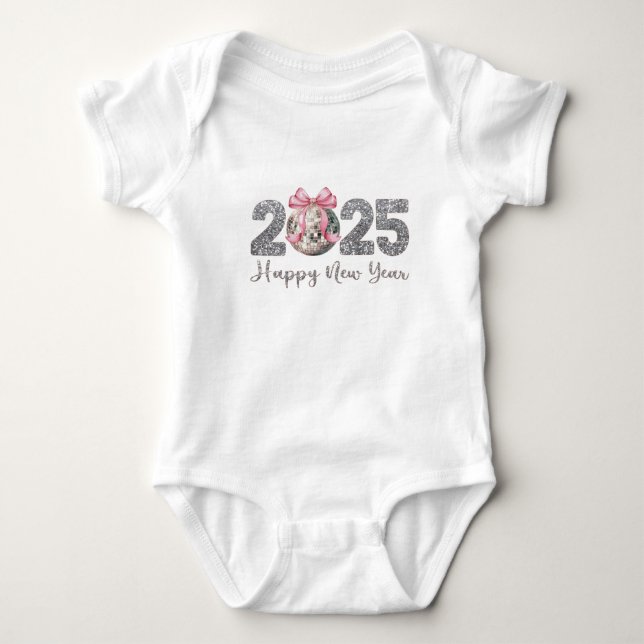 Body Nouvel An Bodysuit bébé (Devant)
