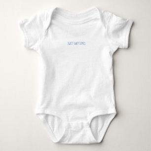 Body Nouvelle Baby Shower Fun Baby NAME Blue Boy
