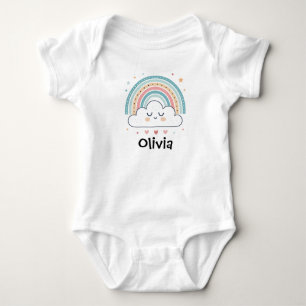 Body Nuage Endormi Mignon & Arc-en-ciel Pastel