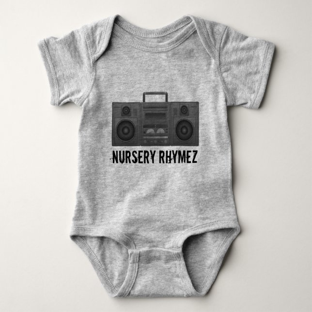 Body Nursery Rhymez Baby Bodysuit (Devant)