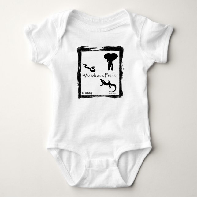 Body "Observez, Frank !" Choses sauvages Onsie (Devant)