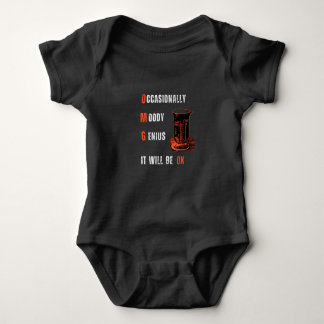 Body Occasionnellement Moody Funny Bodysuit
