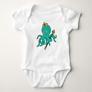 Body Octopus comme roi avec Trident