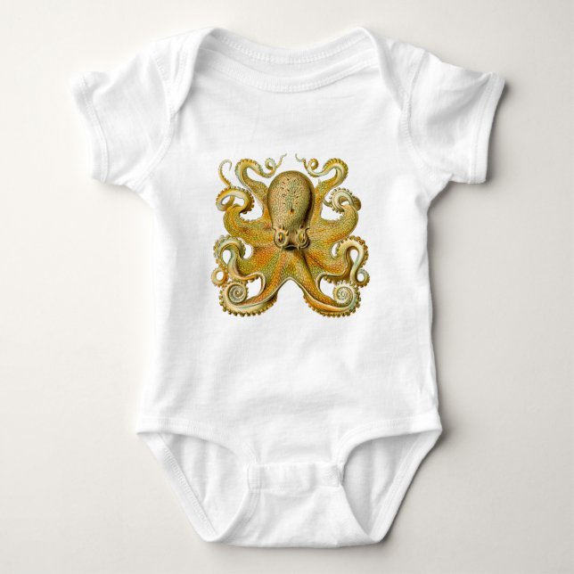 Body Octopus illustration antique monstre marin (Devant)