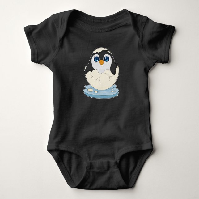 Body Œuf de Manchot Bébé (Devant)