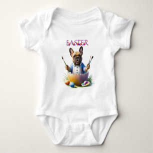 Body Œuf de Pâques Bouledogue Français Bouledogue Franç