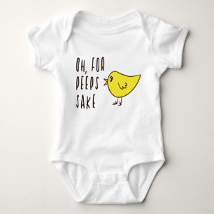 Body Oh Pour Les Peeps Sake Adorable Pâques Chick Drôle