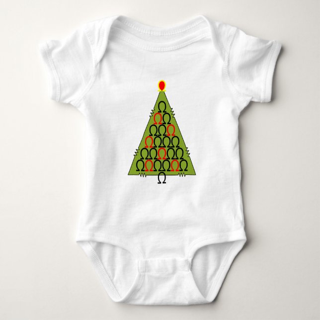 Body Ohm sapin de Noël (Devant)