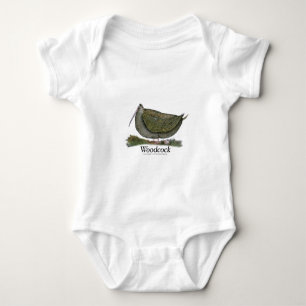 Body oiseau de bécasse des bois, fernandes élégants