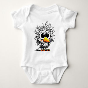 Body Oiseau dépenaillé : Art mignon et drôle