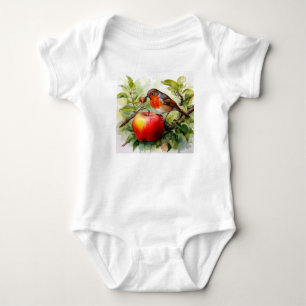 Body Oiseau Fantaisiste et Délice de Pomme