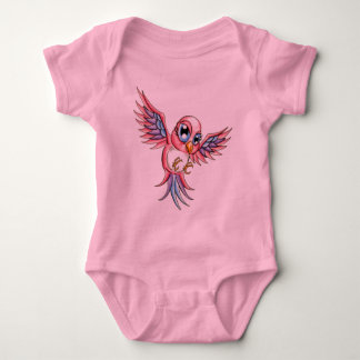 Body Oiseau rose
