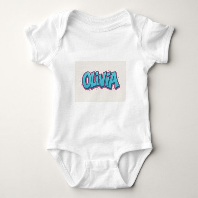 Body Olivia décoration de nom (Devant)